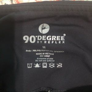 90 Degree leggings; size M